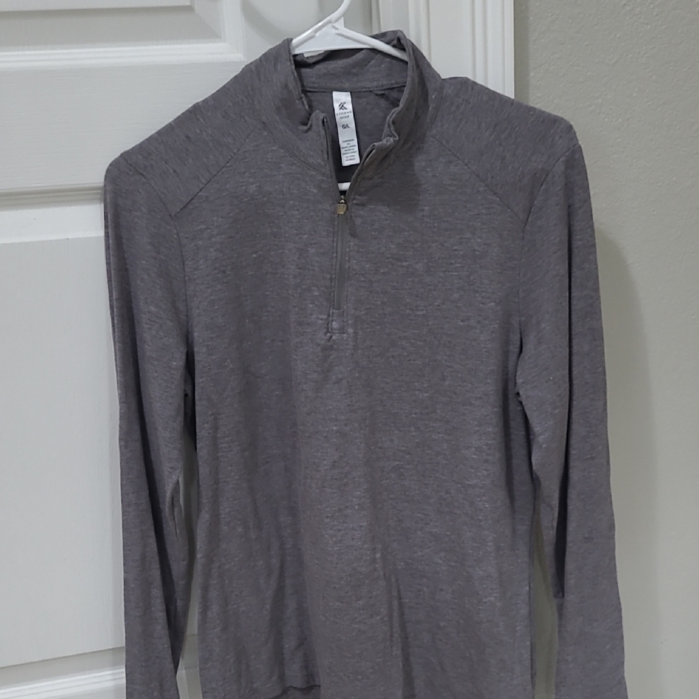Kyodan Golf Charcoal Quarter-Zip Top